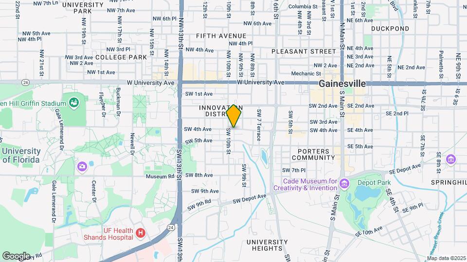 403 SW 10th St Map and Location Details