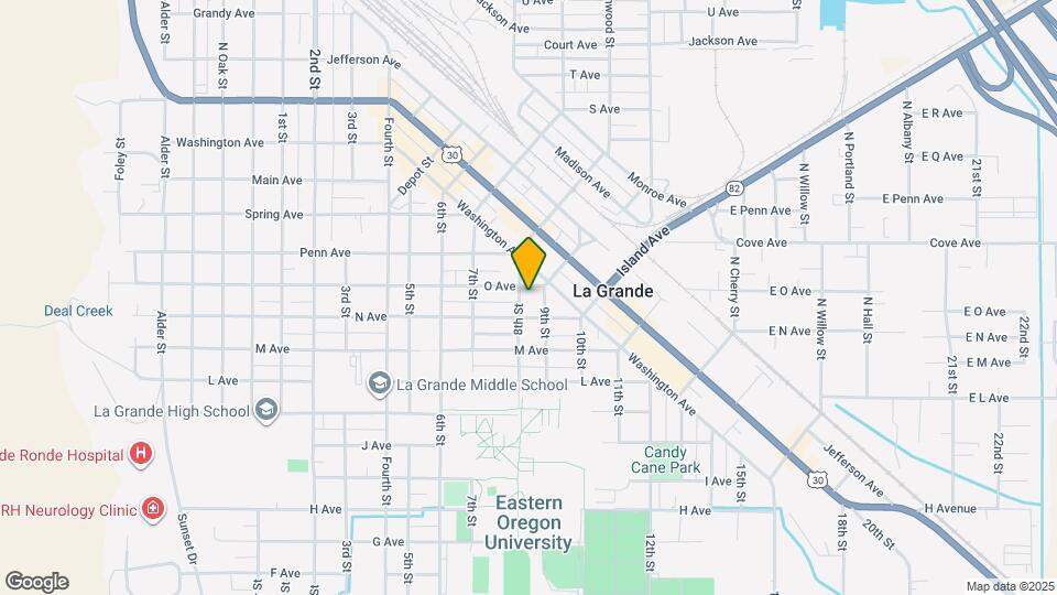 1402 O Ave Map and Location Details