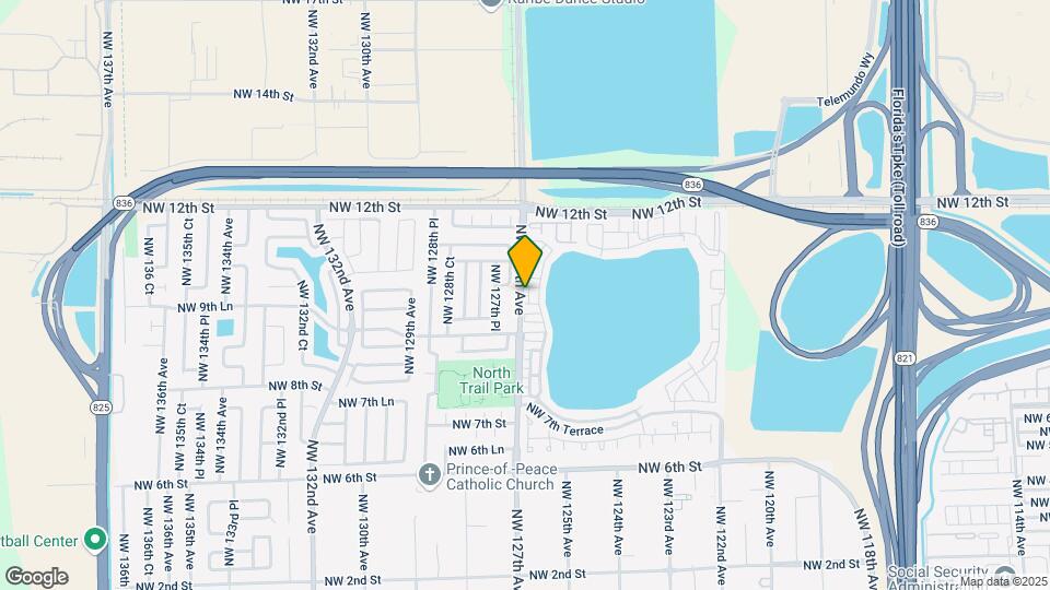 990 NW 126th Path Map and Location Details