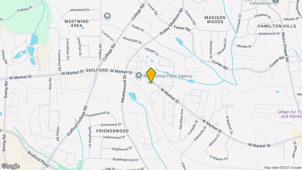 5515 W Market St Map and Location Details