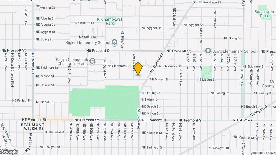 5631 NE Mason St, Unit Mason A Map and Location Details