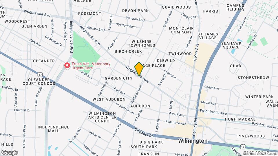 3920 Wrightsville Ave, Unit 3920 A Mapa y Detalles de la Ubicación