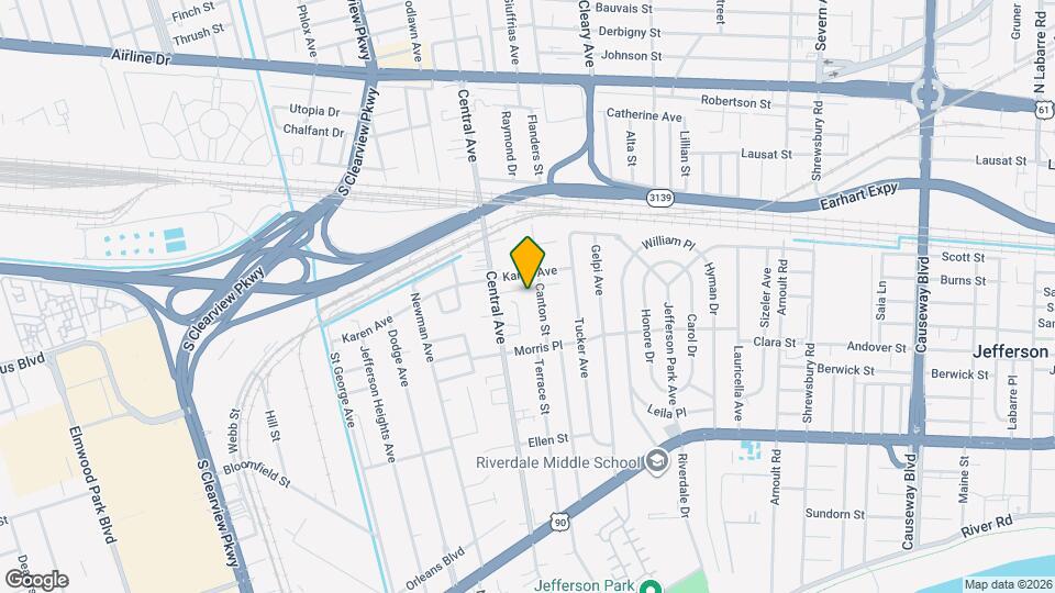 750 Canton St Map and Location Details