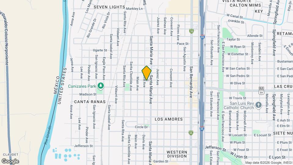 1517 Baltimore St Map and Location Details