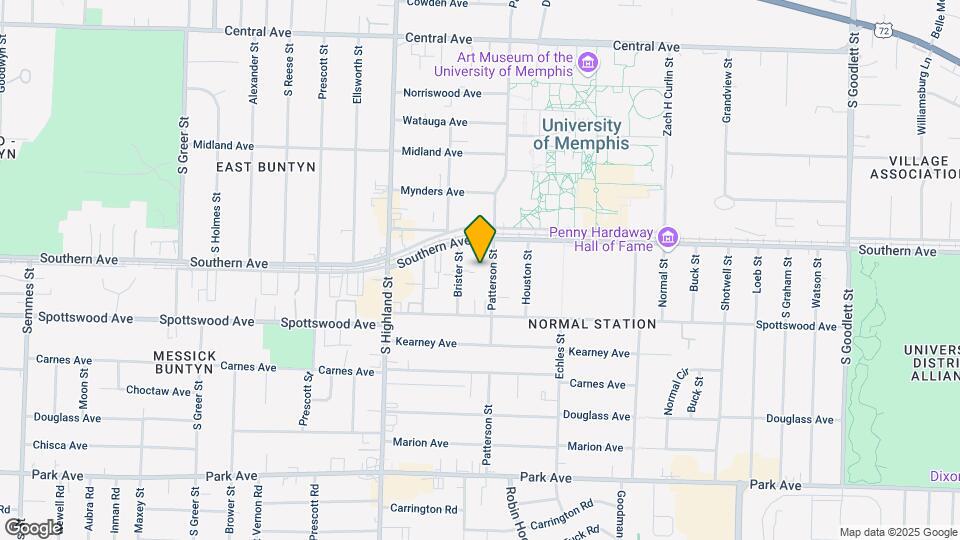 605 Patterson St Map and Location Details