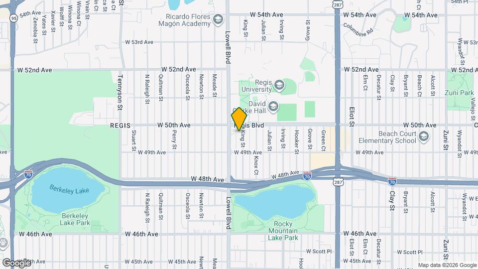 4961 King St Mapa y Detalles de la Ubicación