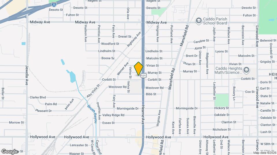 2714 Corbitt St Map and Location Details