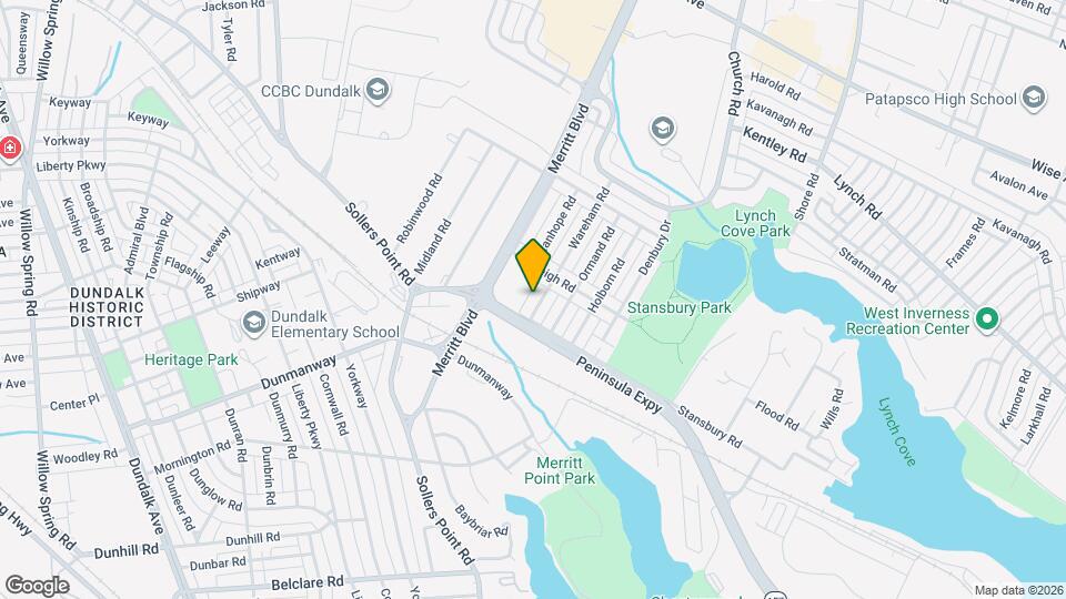 2018 Wareham Rd Mapa y Detalles de la Ubicación