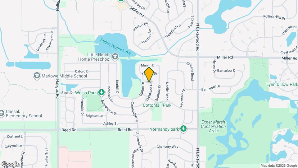 9781 Chetwood Dr Mapa y Detalles de la Ubicación