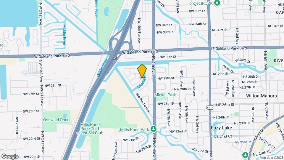 2856 NW 10th Ave Map and Location Details