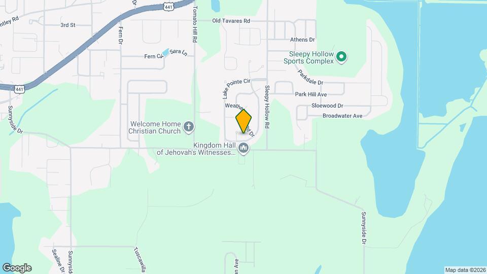 2233 Lake Pointe Cir Map and Location Details