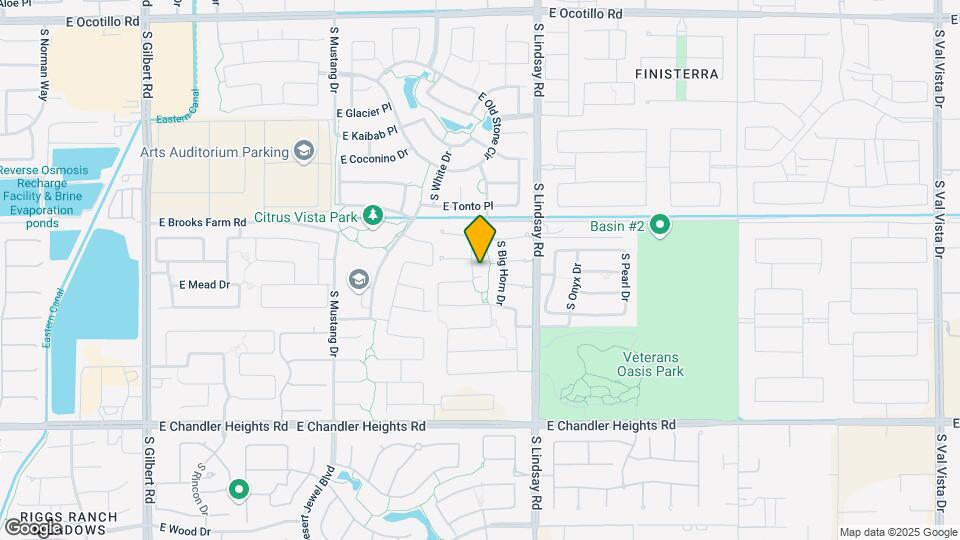 4601 S Pinaleno Dr Map and Location Details