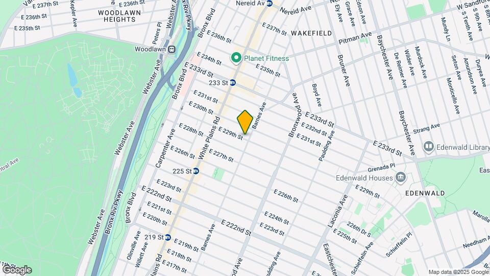 4101 Barnes Ave Map and Location Details