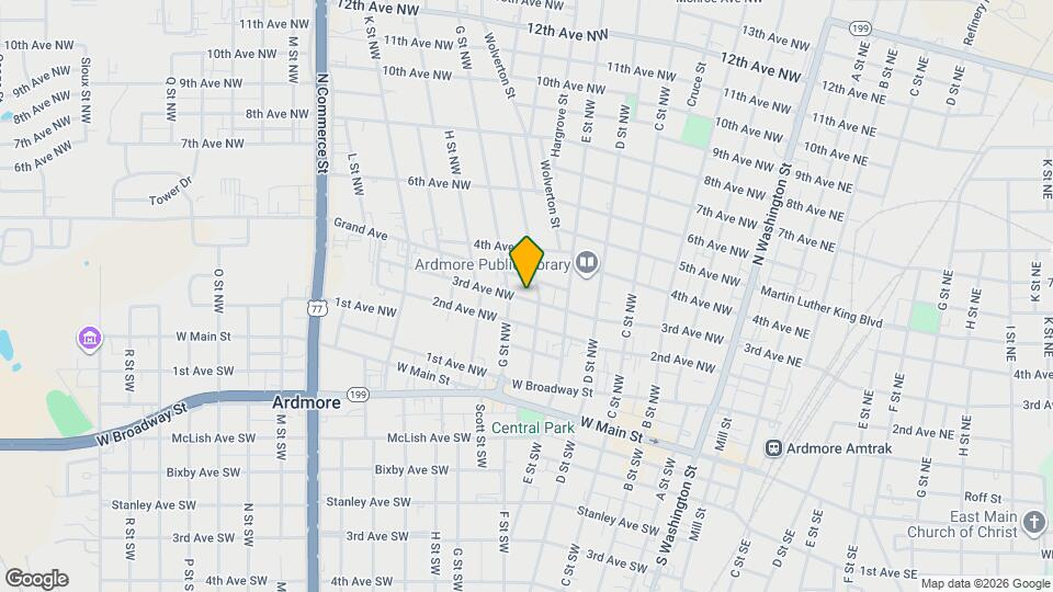 607 3rd Ave NW Map and Location Details