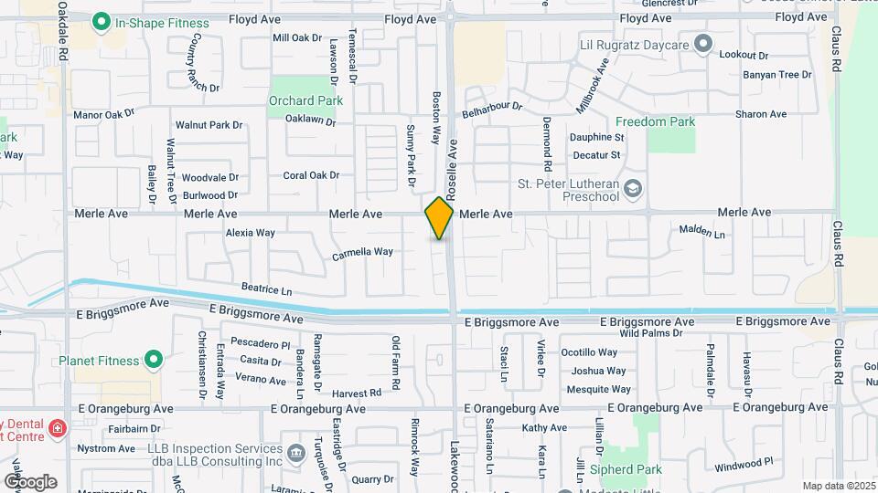 2925 Burns Ct Map and Location Details