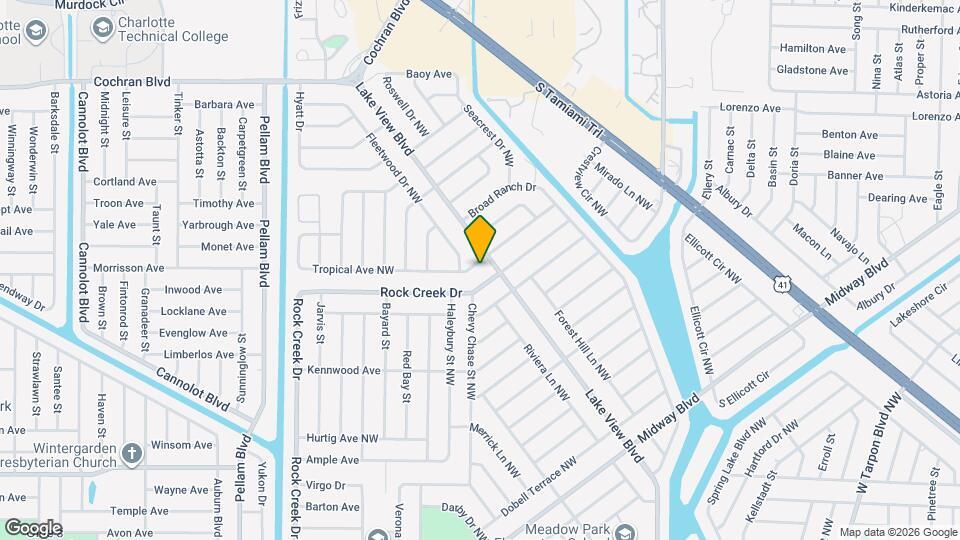 1003 Tropical Ave NW Map and Location Details