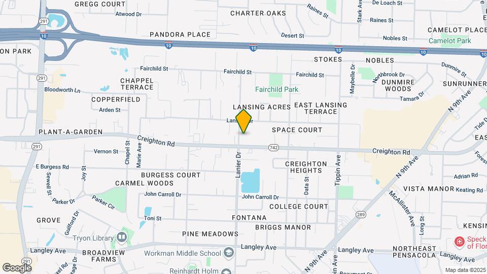 7000 Lanier Dr Map and Location Details