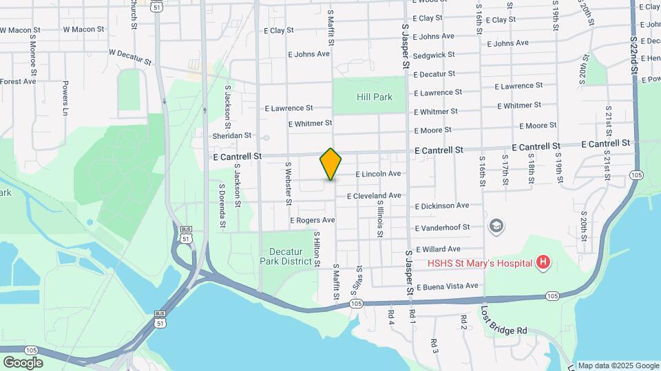 909 S Maffit St Map and Location Details