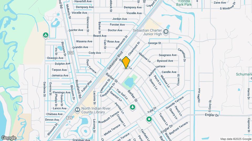 950 Landsdowne Dr Map and Location Details