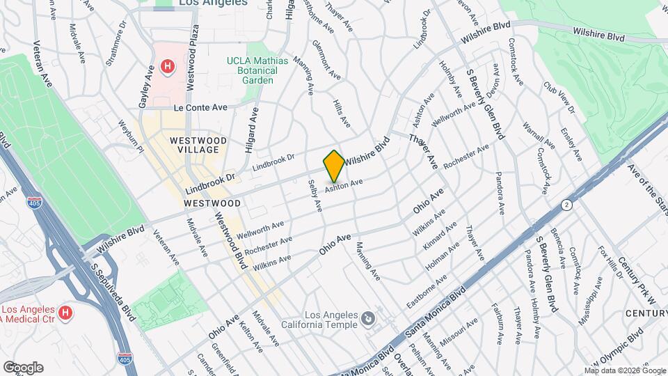 10723 Ashton Ave Map and Location Details