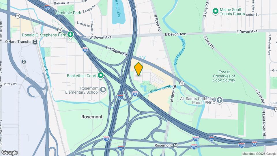 9595 Maple Dr Map and Location Details