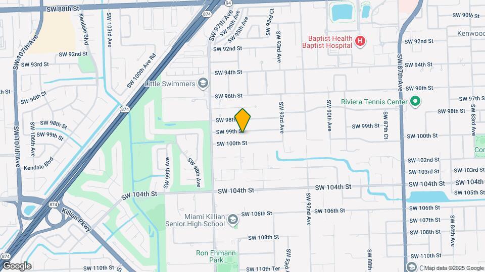 9480 SW 99th St Map and Location Details