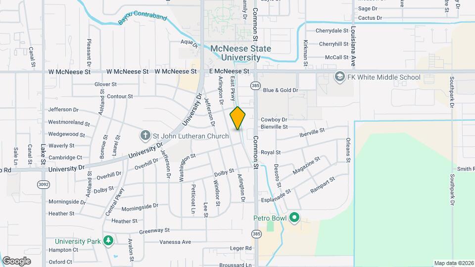 232 E Pkwy St Map and Location Details