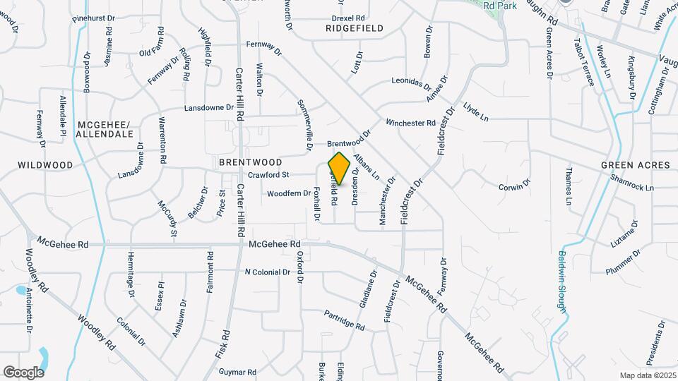 3547 Edgefield Rd Map and Location Details