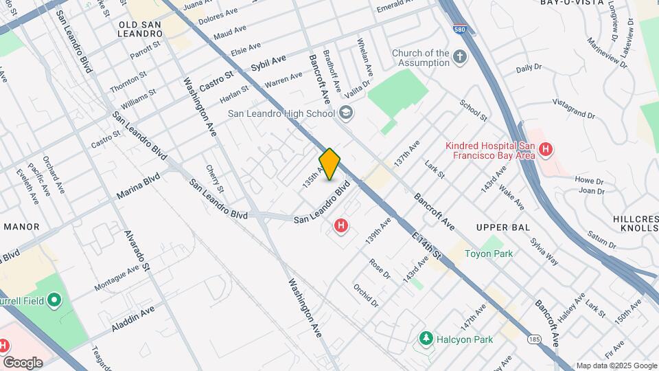 2799 San Leandro Blvd Map and Location Details