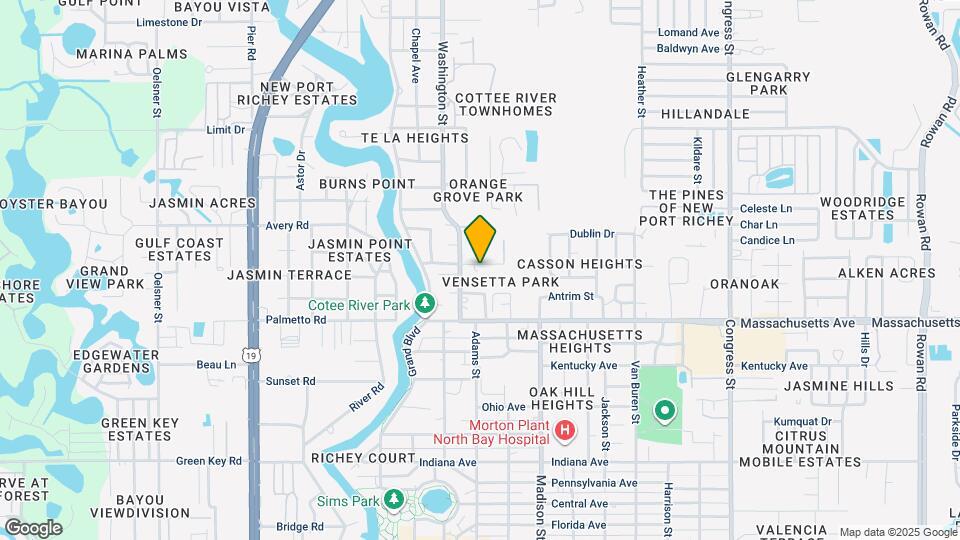 5820 Michigan Ave Mapa y Detalles de la Ubicación
