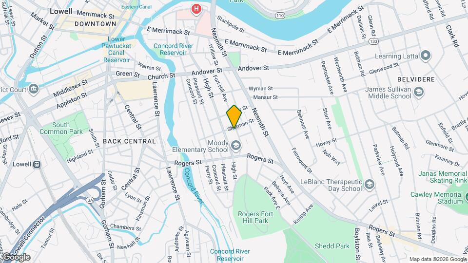 85 Sherman St Map and Location Details