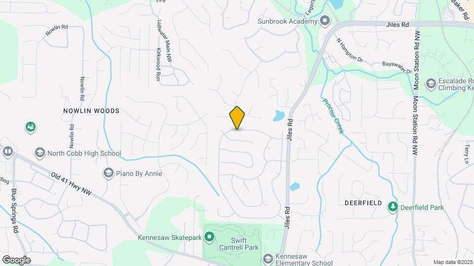 3361 English Oaks Dr NW Map and Location Details