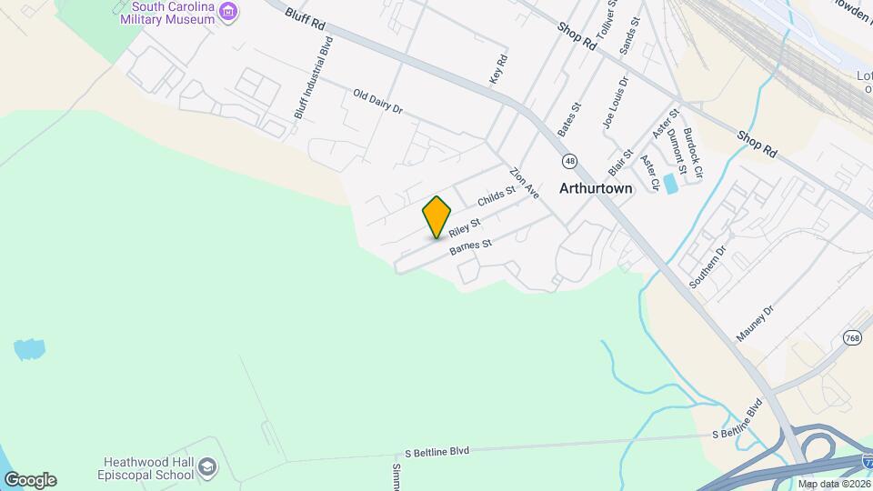 501 Riley St Mapa y Detalles de la Ubicación