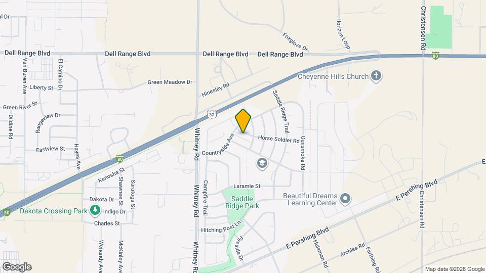 6609 Horse Soldier Rd Map and Location Details