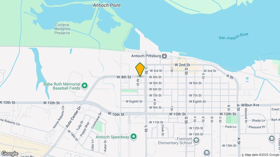 1115 W 4th St Map and Location Details