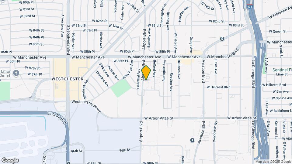 5871.5 W 88th St Map and Location Details