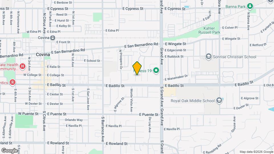 150 N Forestdale Ave Map and Location Details