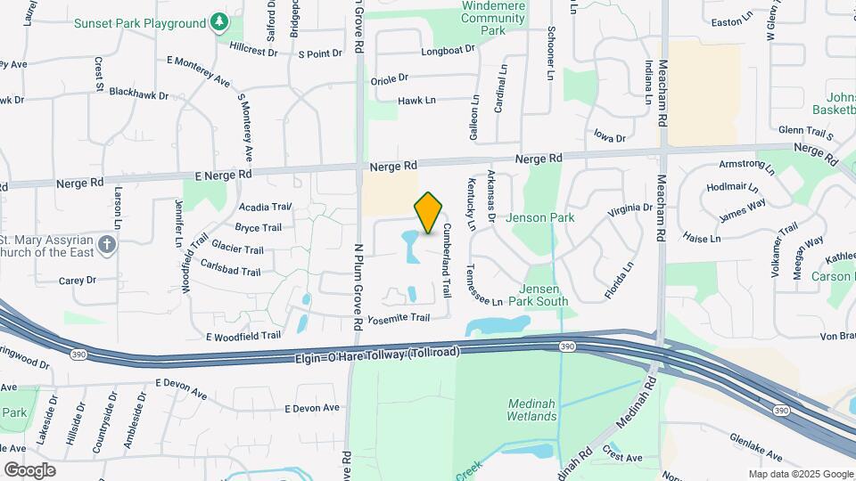 966 Cumberland Ct Map and Location Details