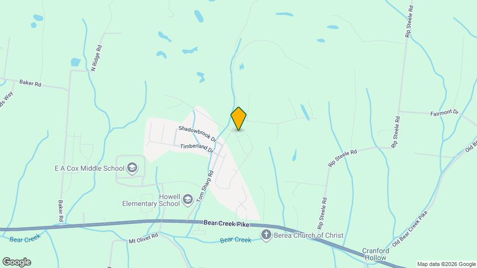 809 Foxdale Dr Map and Location Details