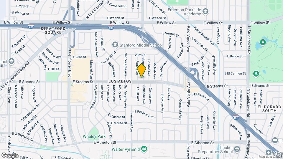 2201 Senasac Ave Map and Location Details