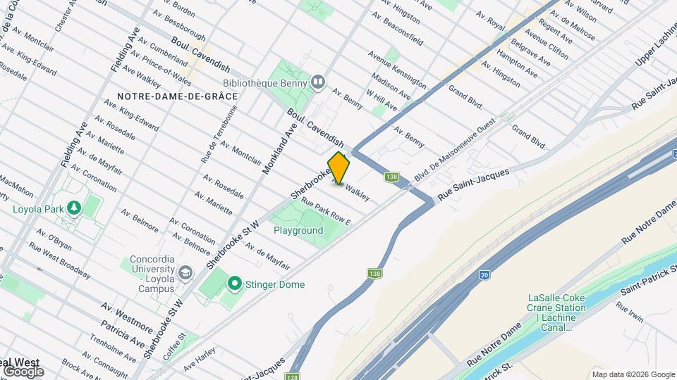 2480 Walkley Av Map and Location Details