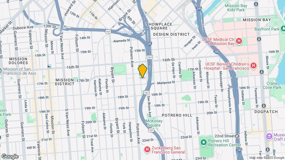 453-457 Utah St Mapa y Detalles de la Ubicación