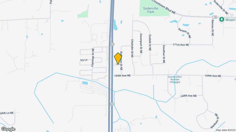 16943 Hwy 65 NE Map and Location Details