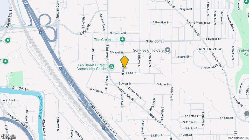 10824 53rd Ave S Map and Location Details