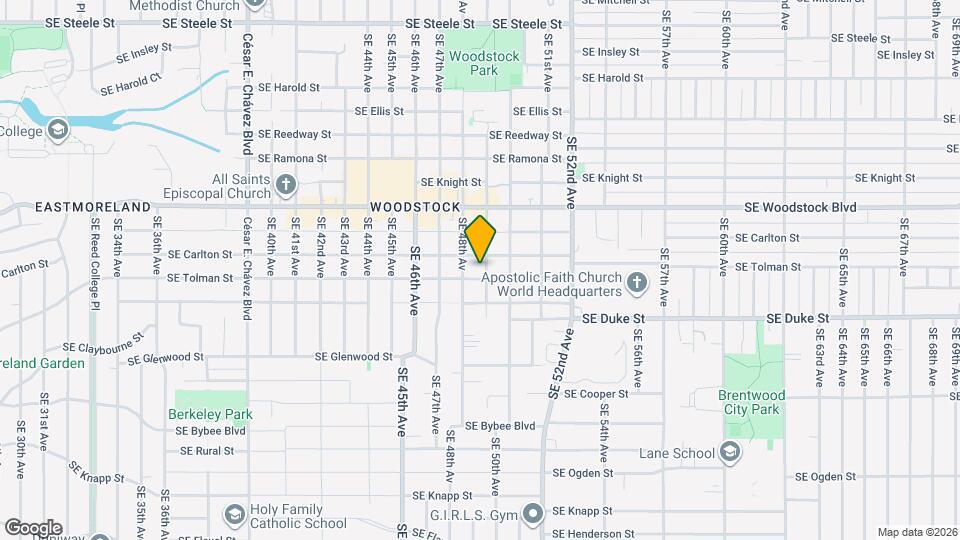 6251 SE 49th Ave Map and Location Details