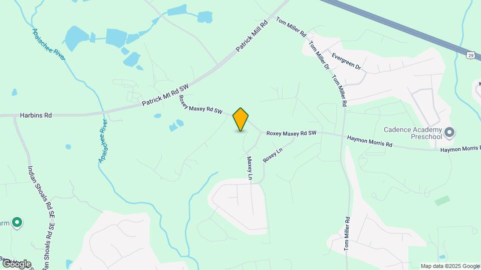 1757 Maxey Ln Map and Location Details