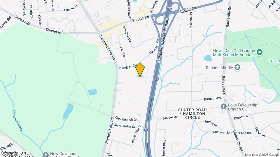 4621 Bomar Dr Map and Location Details