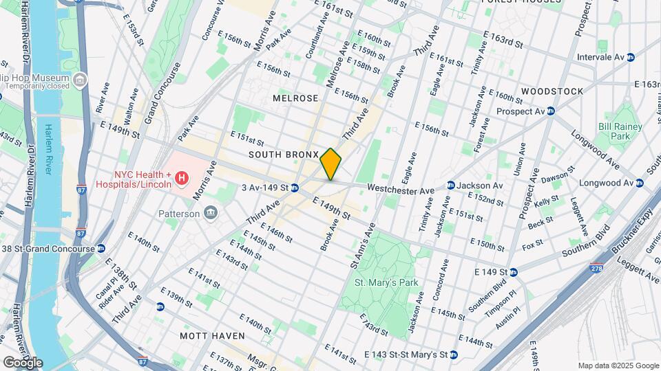 La Central Mapa y Detalles de la Ubicación