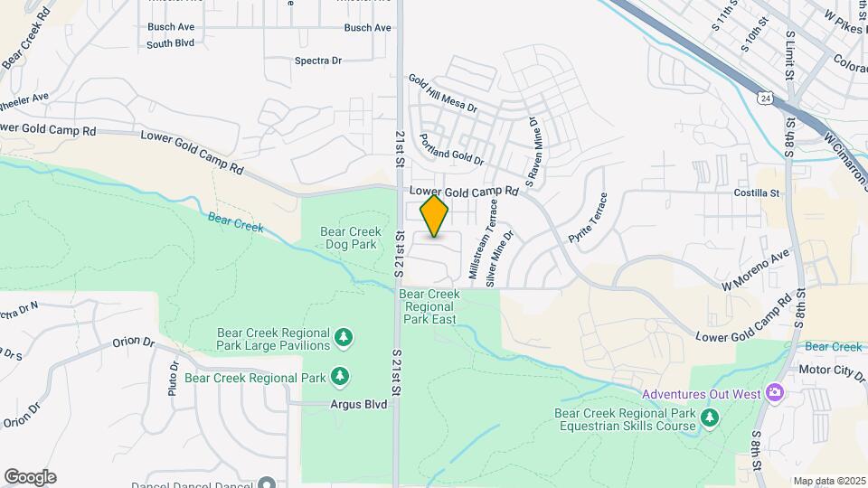 1550 Little Bear Creek Point Map and Location Details