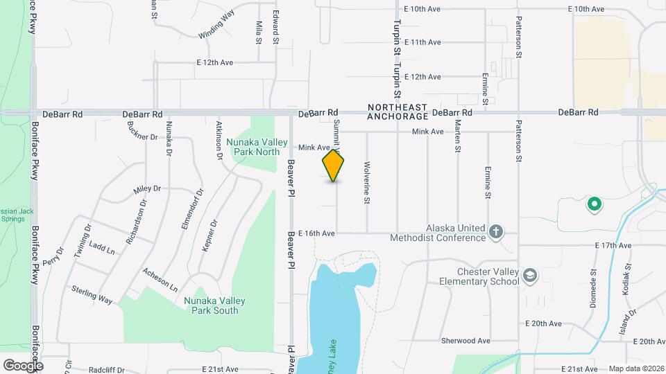 1510 Summit View St Map and Location Details